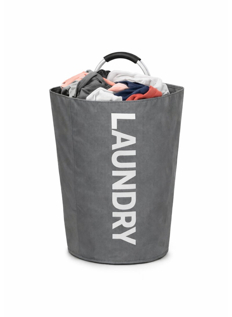 TSUMAB Collapsible Laundry Basket – Large Capacity Foldable Laundry Hamper with Strong Handles, Water-Resistant Fabric, Modern Home Storage - Image 2